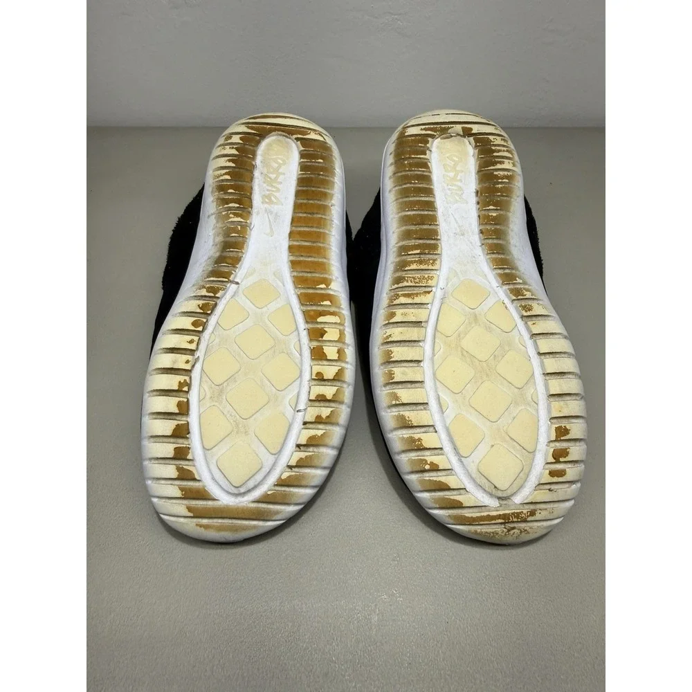Nike Burrow Black White Slippers Mules DJ3130-001 Men's Sz 10 Joe Burrow